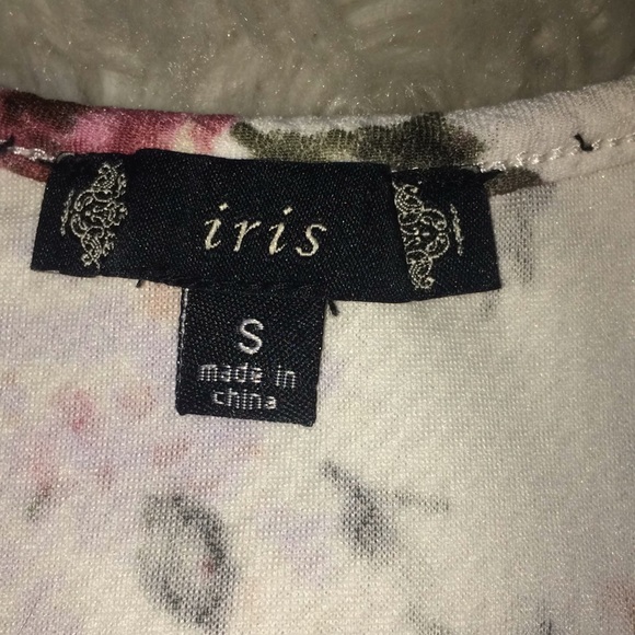 Iris Floral Print Pencil Dress - Picture 7 of 8